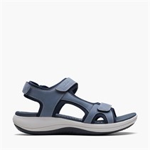 Clarks Womens Mira Bay D-Fit Sandals Denim Blue