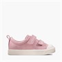 Clarks Infant Girls City Bright G-Fit Trainers Pink