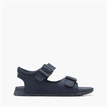 Clarks Kids Baha G-Fit Beach Sandals Navy