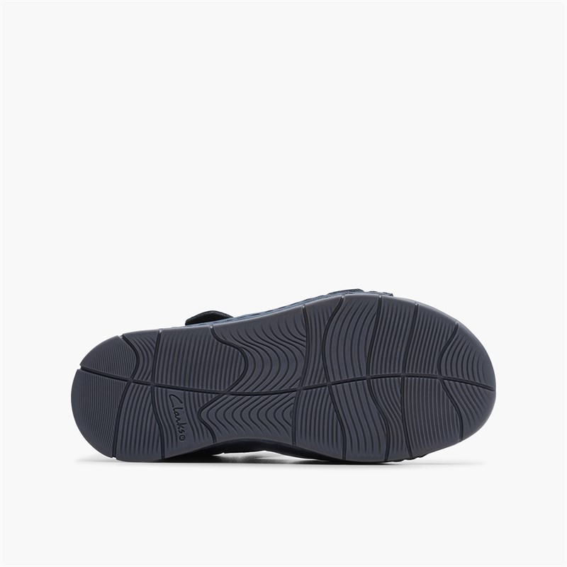 Clarks Kids Baha G-Fit Beach Sandals Navy