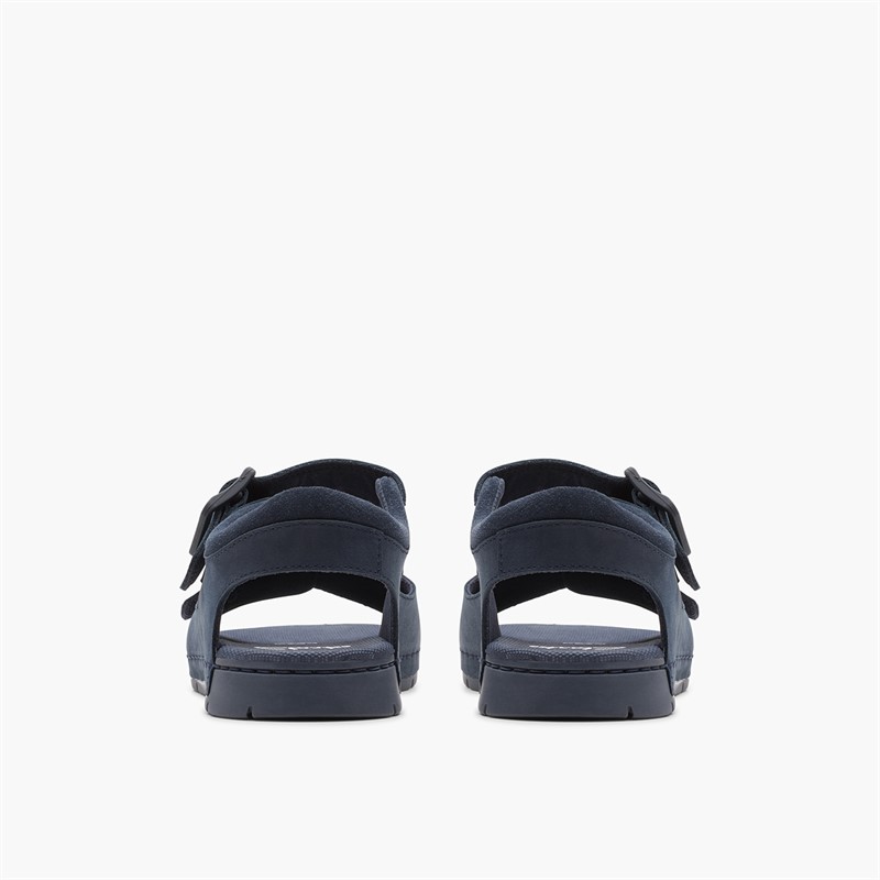 Clarks Kids Baha G-Fit Beach Sandals Navy