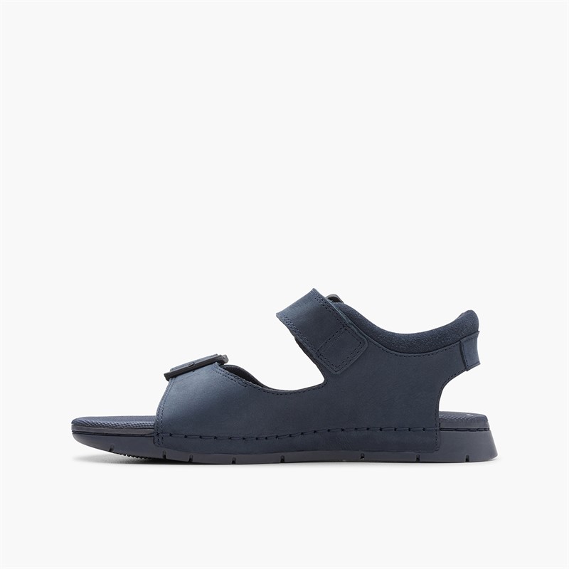 Clarks Kids Baha G-Fit Beach Sandals Navy