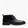Clarks Mens Aldwin G-Fit Chukka Boots Black