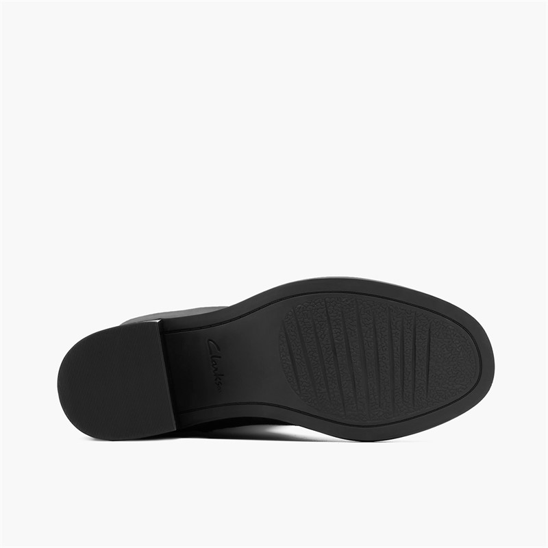 Clarks Womens Chamberly D-Fit Hi Boots Black