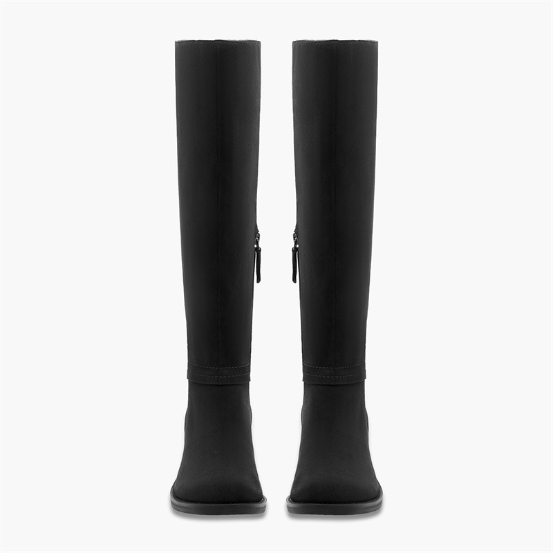 Clarks Womens Chamberly D-Fit Hi Boots Black