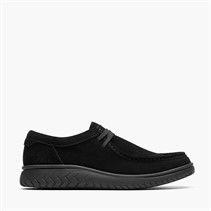 Clarks Mens Relax Life G-Fit Shoes Black