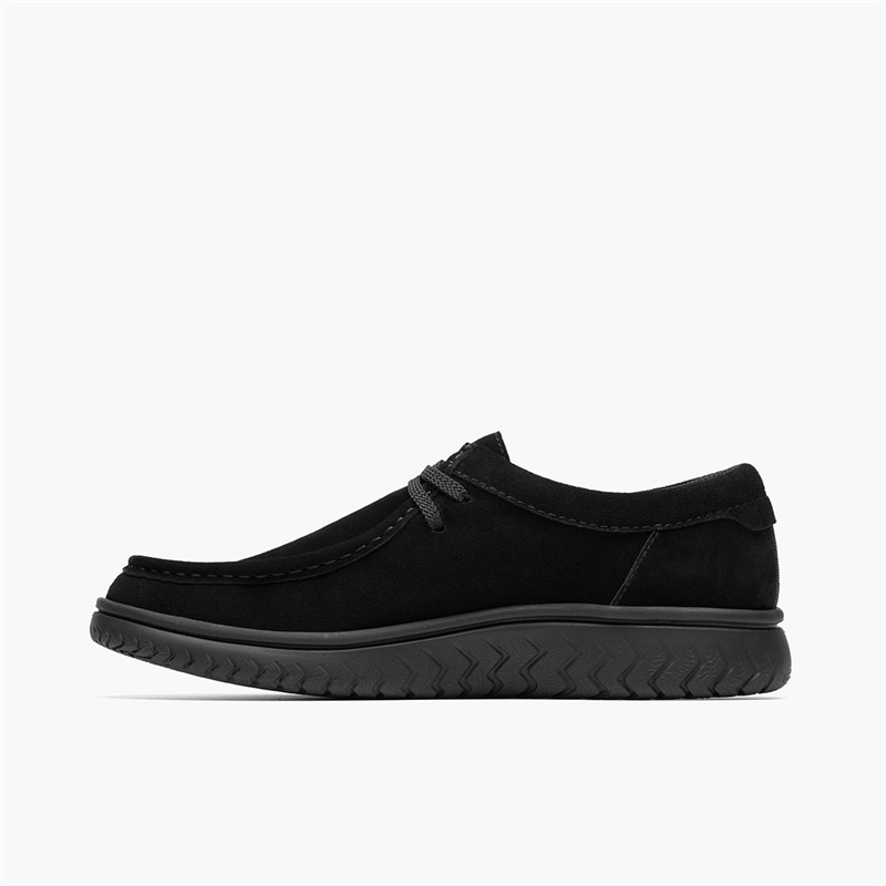 Clarks Mens Relax Life G-Fit Shoes Black