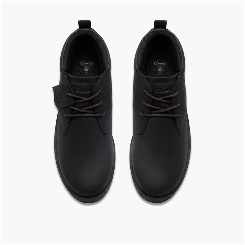 Clarks Mens Berhill Mid GTX G-Fit Boots Black