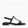Clarks Womens Ariany D-Fit Sling Back Sandals Black