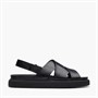 Clarks Womens Aristella Sun D-Fit Sandals Black