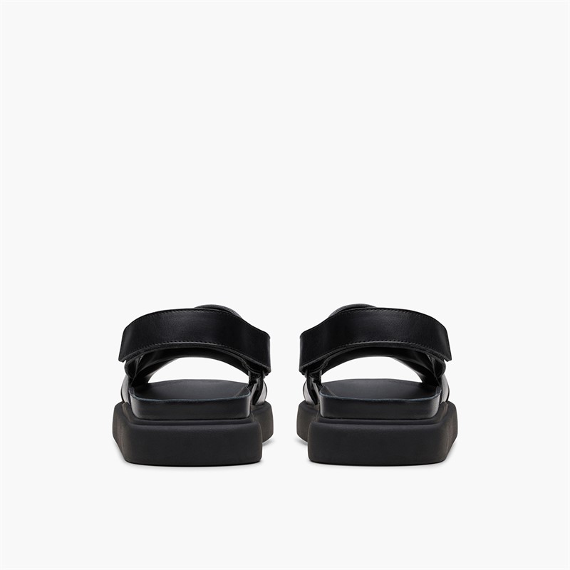 Clarks Womens Aristella Sun D-Fit Sandals Black