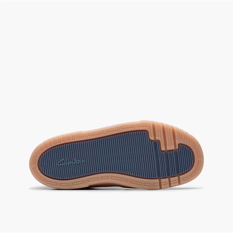 Clarks Girls Olo Vibe F-Fit Trainers White/Pink