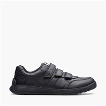 Clarks Infant Cisa Star Orb F-Fit Shoes Black