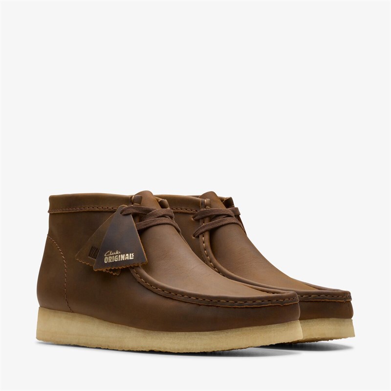 Clarks Herre Originals 2 Wallabee Boots 1211 Beeswax