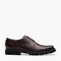 Clarks Mens Berwick Lace Up Shoes Brown Leather