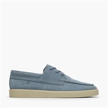 Clarks Herre Lockford Bådsko Light Blue