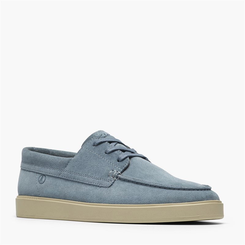 Clarks Herre Lockford Bådsko Light Blue