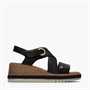Clarks Damen Kidiki Sandalen Black Combi
