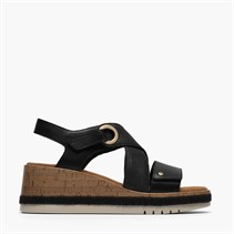 Clarks Damen Kidiki Sandalen Black Combi