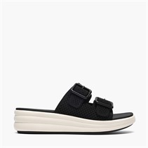 Clarks Damen Drift Faye Sandalen Schwarz