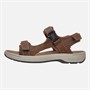 Clarks Herren Saltway Edge Weite Passform Sandalen Light Tan Leather