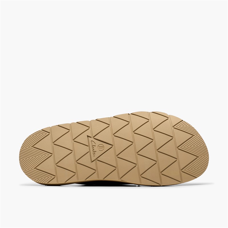 Clarks Herre Solsbury Dobbeltrem Sandaler Beeswax Leather