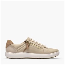 Clarks Damen Nalle Zen Sneaker Cream