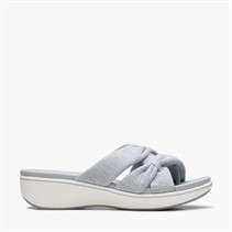 Clarks Damen Brinkley Rae Ava Sandalen Light Grey