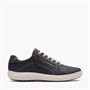 Clarks Damen Nalle Turnschuhe Navy Nubuck