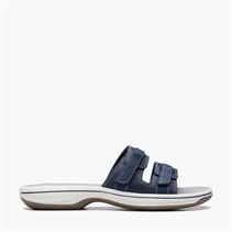 Clarks Damen Brinkley Piper Sandalen Navy