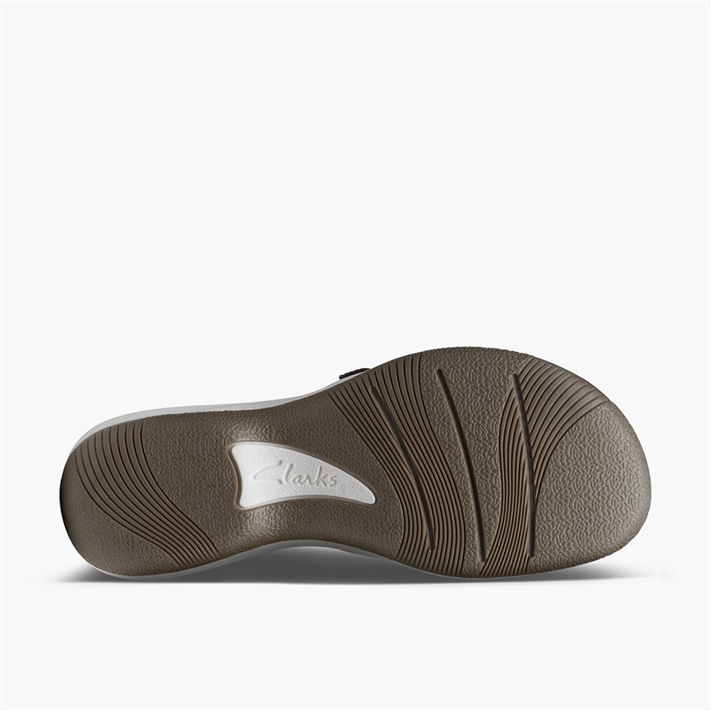 Clarks Damen Brinkley Piper Sandalen Navy