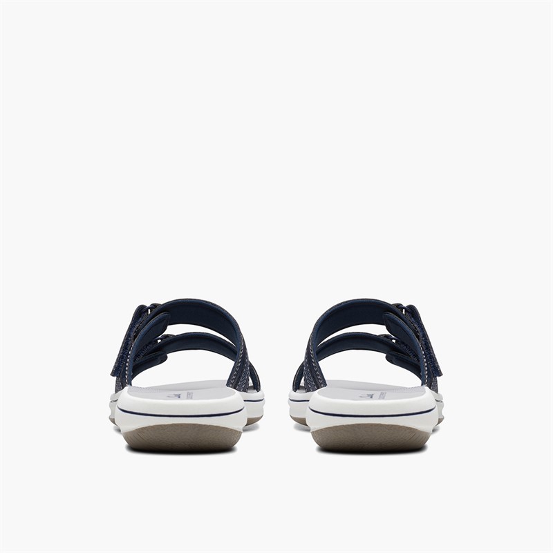 Clarks Damen Brinkley Piper Sandalen Navy