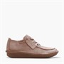 Clarks Dame Sjove Drøm Snørebånd Sko Light Pink Suede