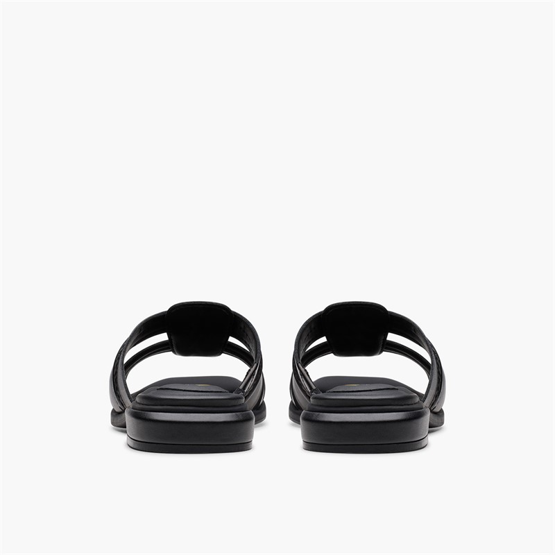 Clarks Damen Ariany Sandalen Black Leather