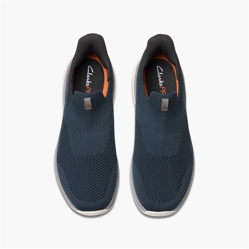Clarks Herre Pro Free Strik Træningssko Navy Knit