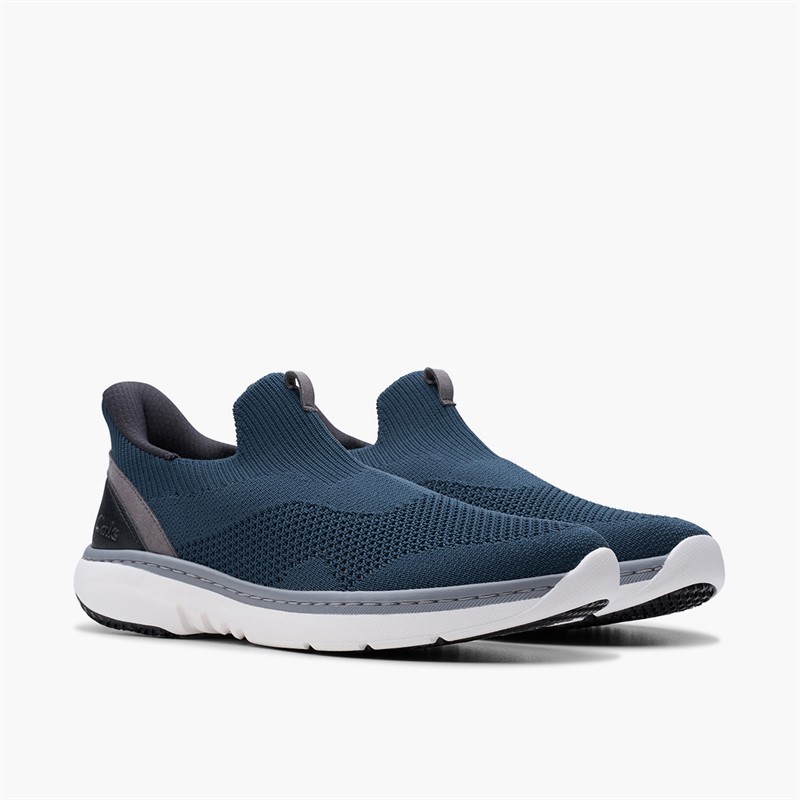 Clarks Herre Pro Free Strik Træningssko Navy Knit