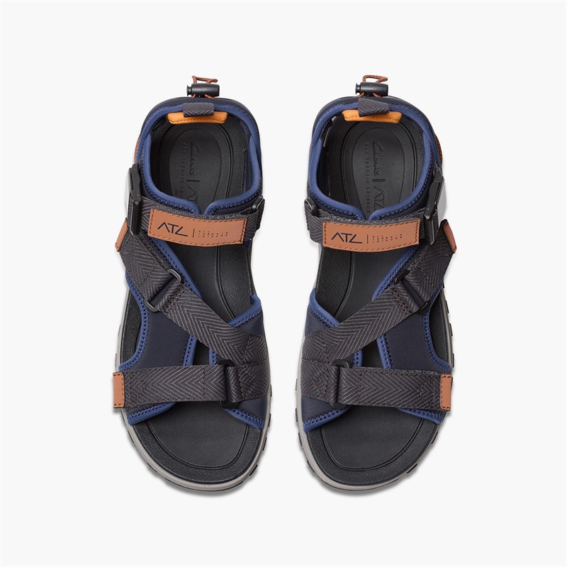 Clarks Herre ATL Trek Sandaler Navy Combi