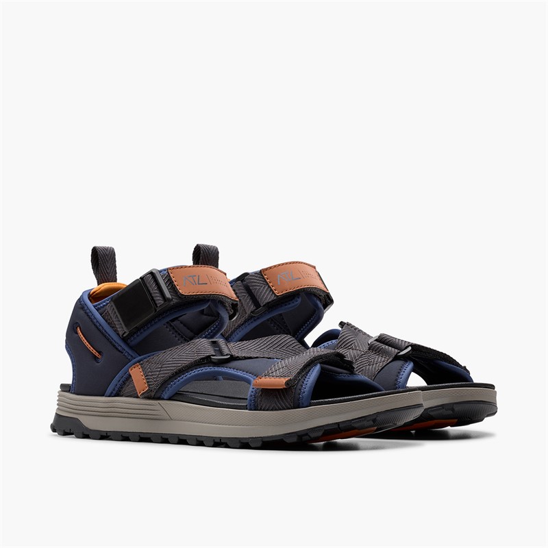 Clarks Herre ATL Trek Sandaler Navy Combi