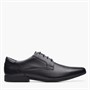 Clarks Herren Sidton Schnürschuhe Black Leather