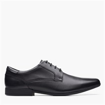 Clarks Herre Sidton Snøresko Black Leather