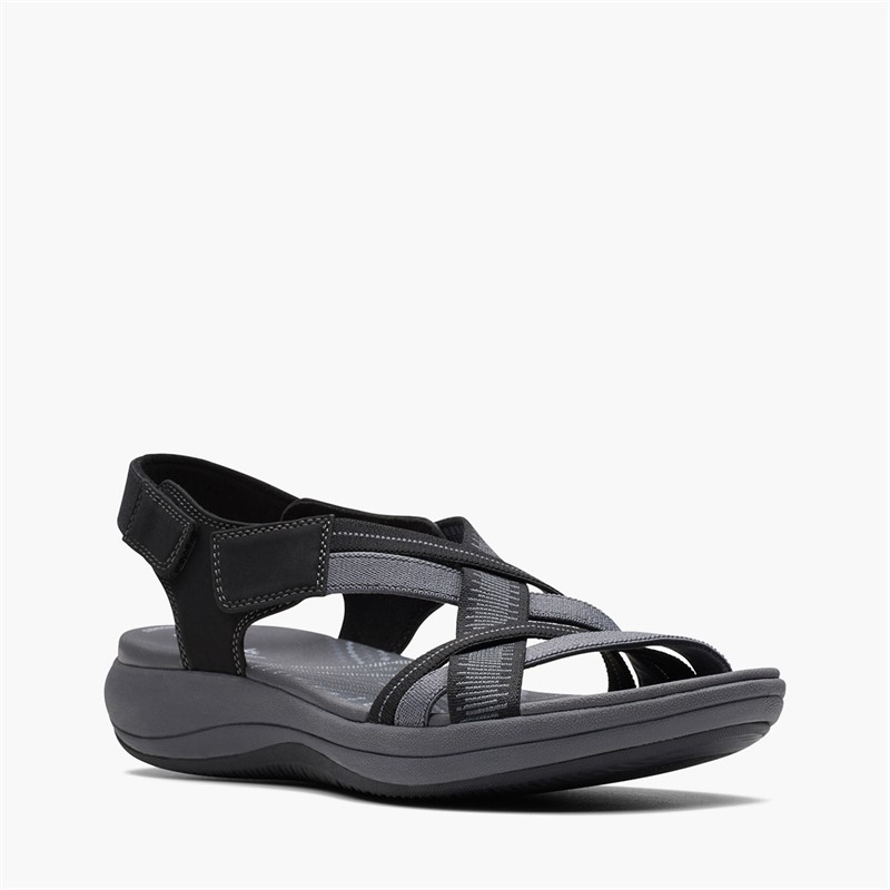 Clarks Damen Mira Ivy Sandalen Schwarz