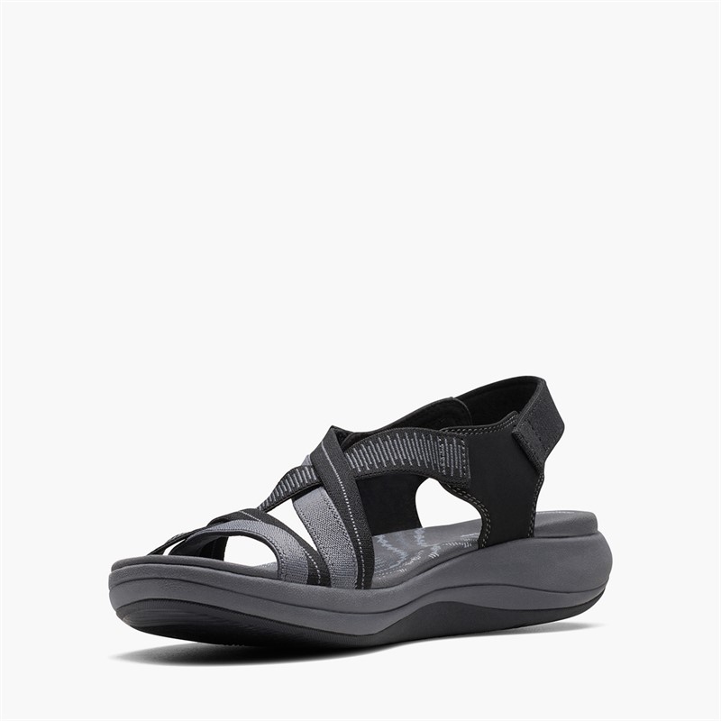 Clarks Damen Mira Ivy Sandalen Schwarz