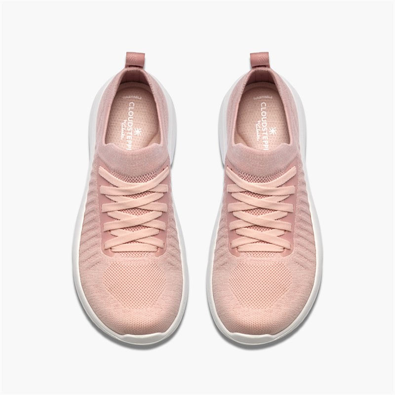 Clarks Damen Solevana Turnschuhe Dusty Pink
