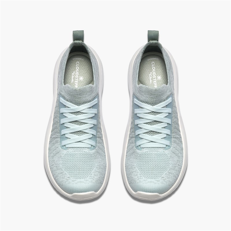 Clarks Damen Solevana Turnschuhe Seafoam Green