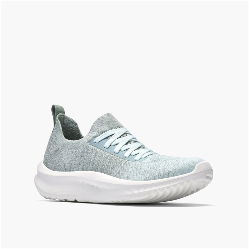 Clarks Damen Solevana Turnschuhe Seafoam Green