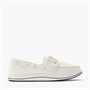 Clarks Damen Brinkley Edge Bootsschuhe Weiß