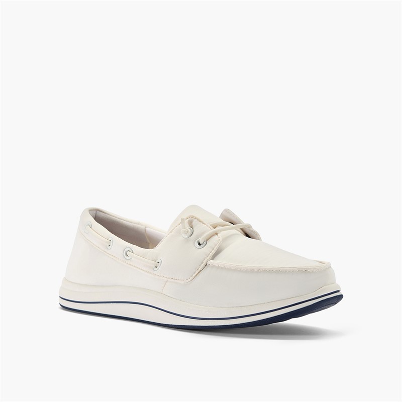 Clarks Damen Brinkley Edge Bootsschuhe Weiß