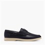 Clarks Herre Torford Bådsko Navy Leather