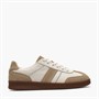 Clarks Damen Seco Speed Trainer White Combi Leather