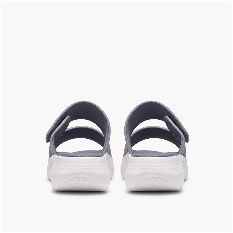 Clarks Damen Solevana Star 2 Sandalen Purple Grey